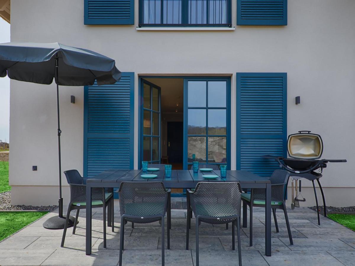 Reetland Am Meer - Premium Reetdachvilla Mit 3 Schlafzimmern, Sauna Und Kamin F27 Dranske Buitenkant foto
